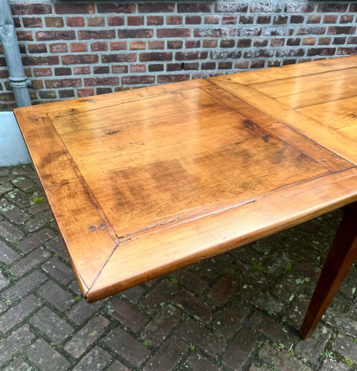 Antieke Franse eettafel tafel ca 1800