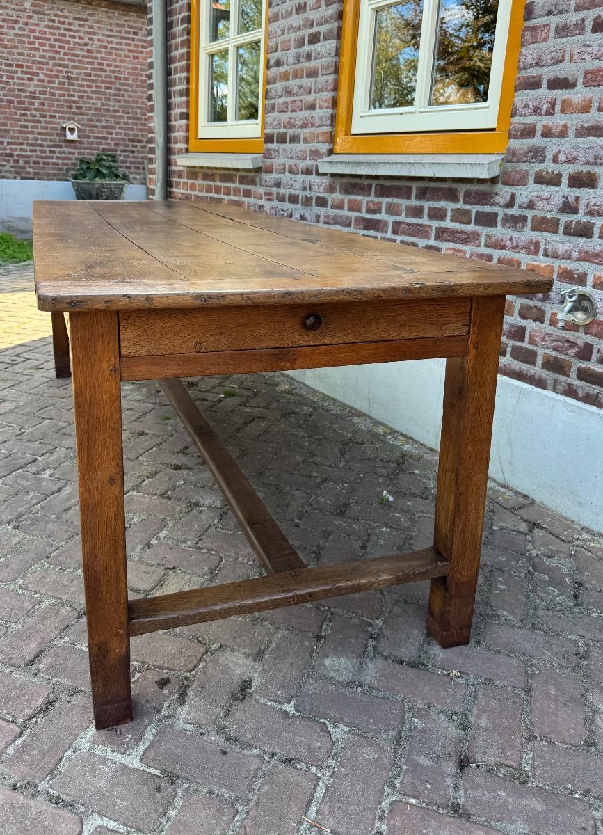 Antieke Franse eettafel tafel ca 1800