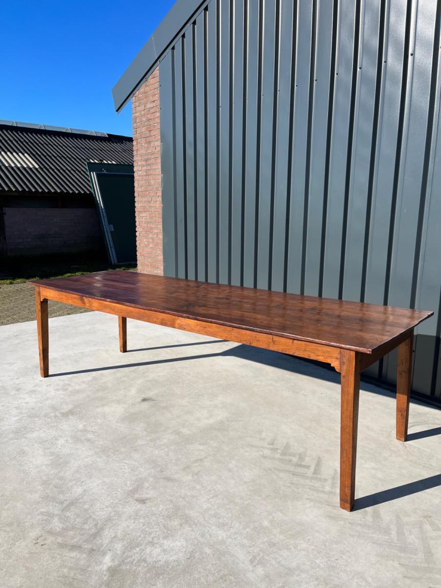 Antieke Franse eettafel tafel eikenhout 