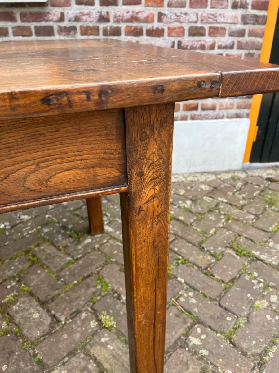 Antieke Franse eettafel tafel eikenhout 