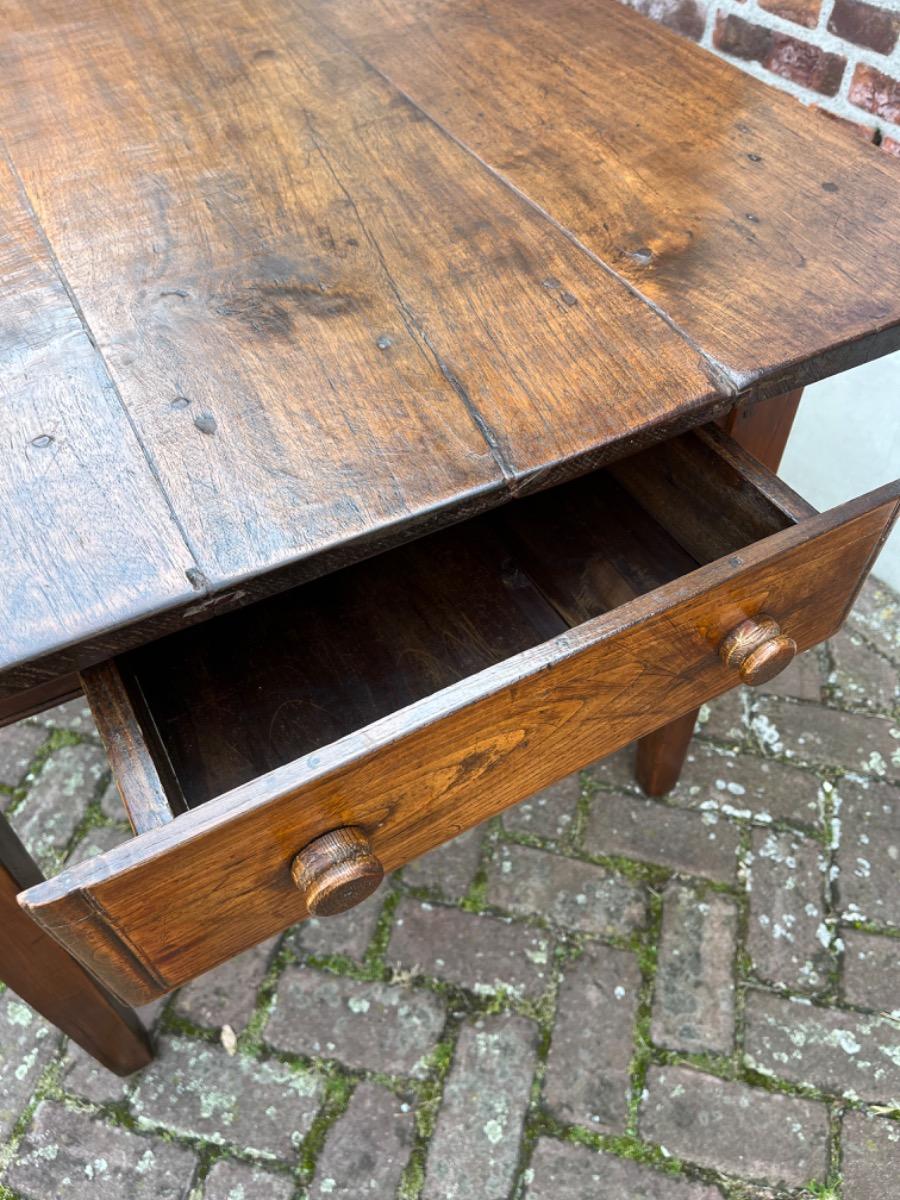 Antieke Franse eettafel tafel eikenhout 