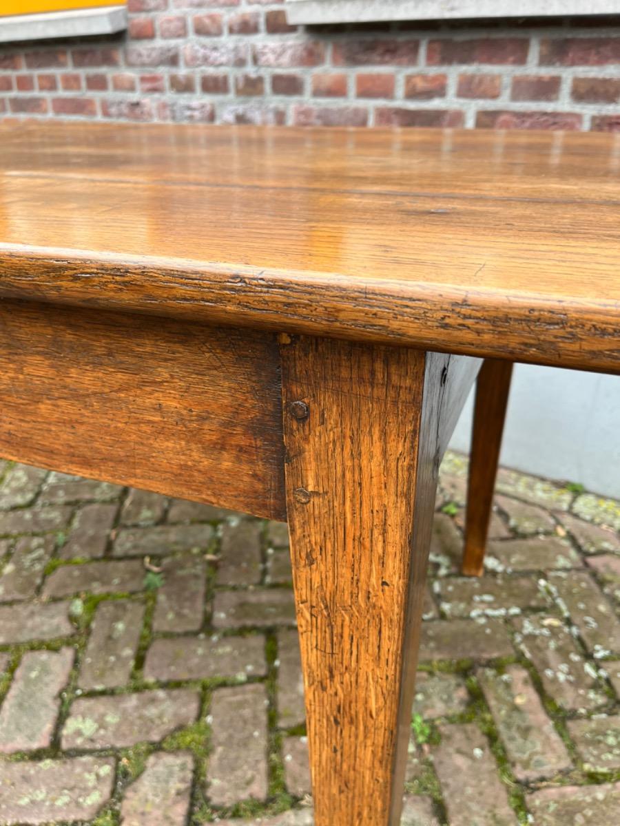 Antieke Franse eettafel tafel eikenhout 