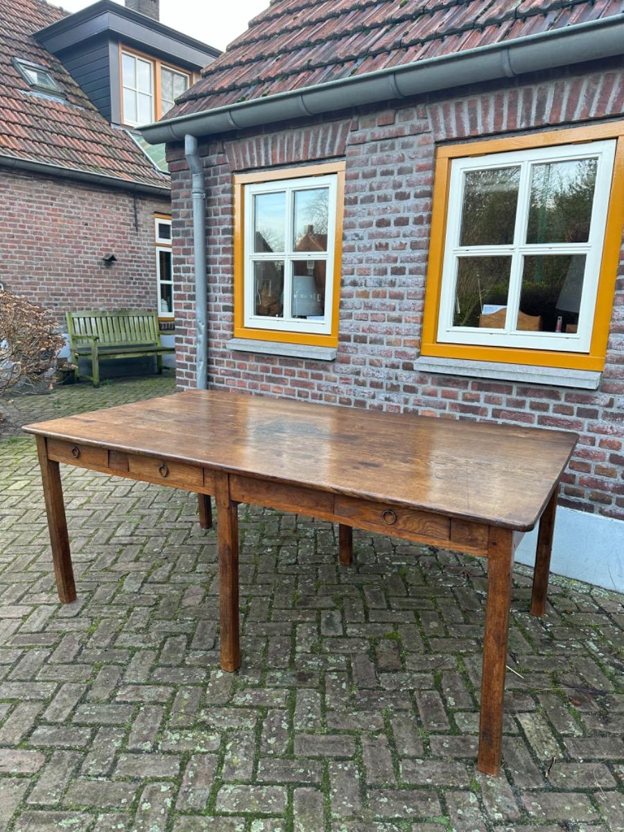 Antieke Franse tafel boerentafel 