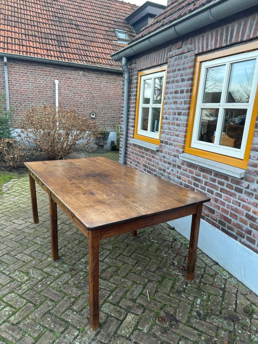 Antieke Franse tafel boerentafel 