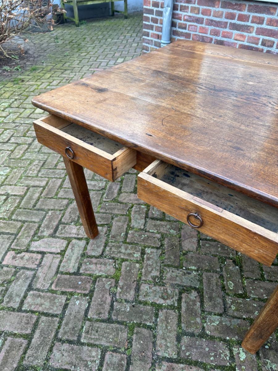 Antieke Franse tafel boerentafel 