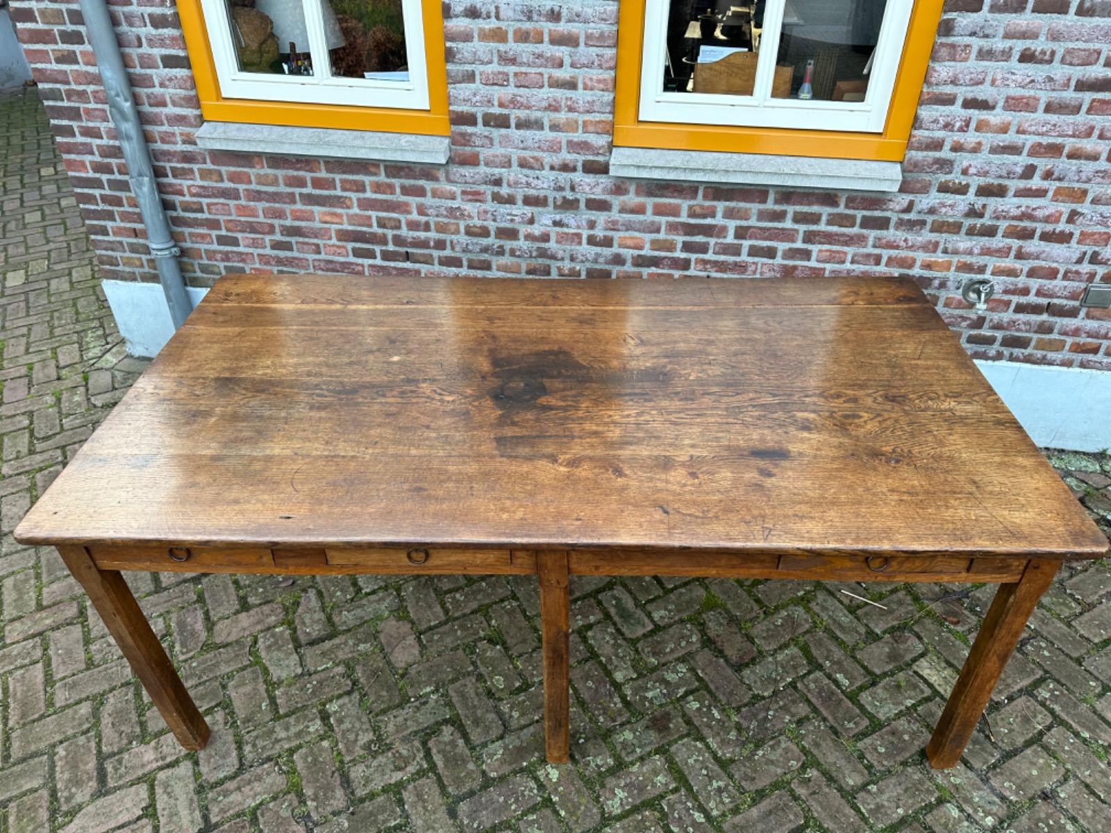 Antieke Franse tafel boerentafel 