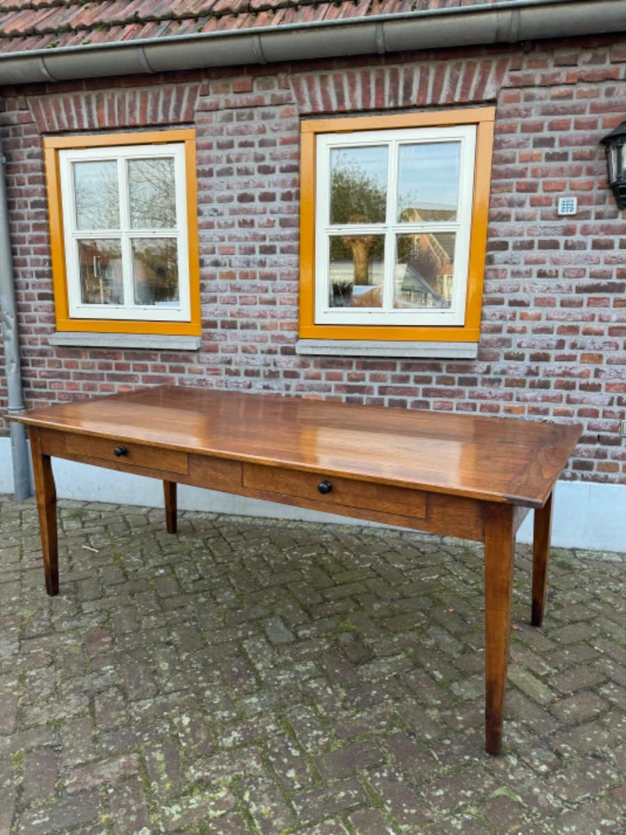 Antieke Franse tafel boerentafel 