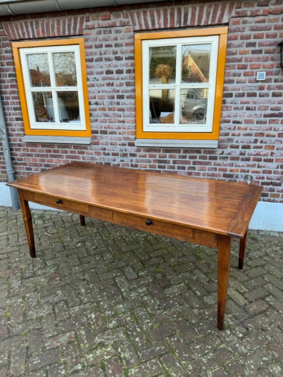 Antieke Franse tafel boerentafel 