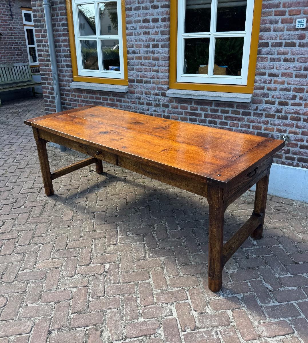 Antieke Franse tafel eettafel 