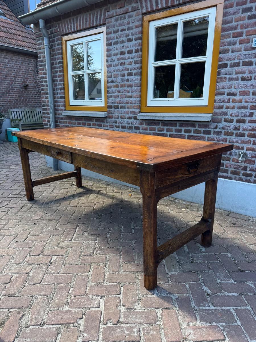 Antieke Franse tafel eettafel 
