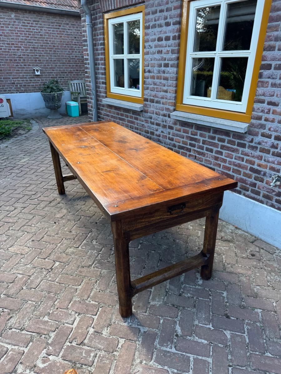 Antieke Franse tafel eettafel 