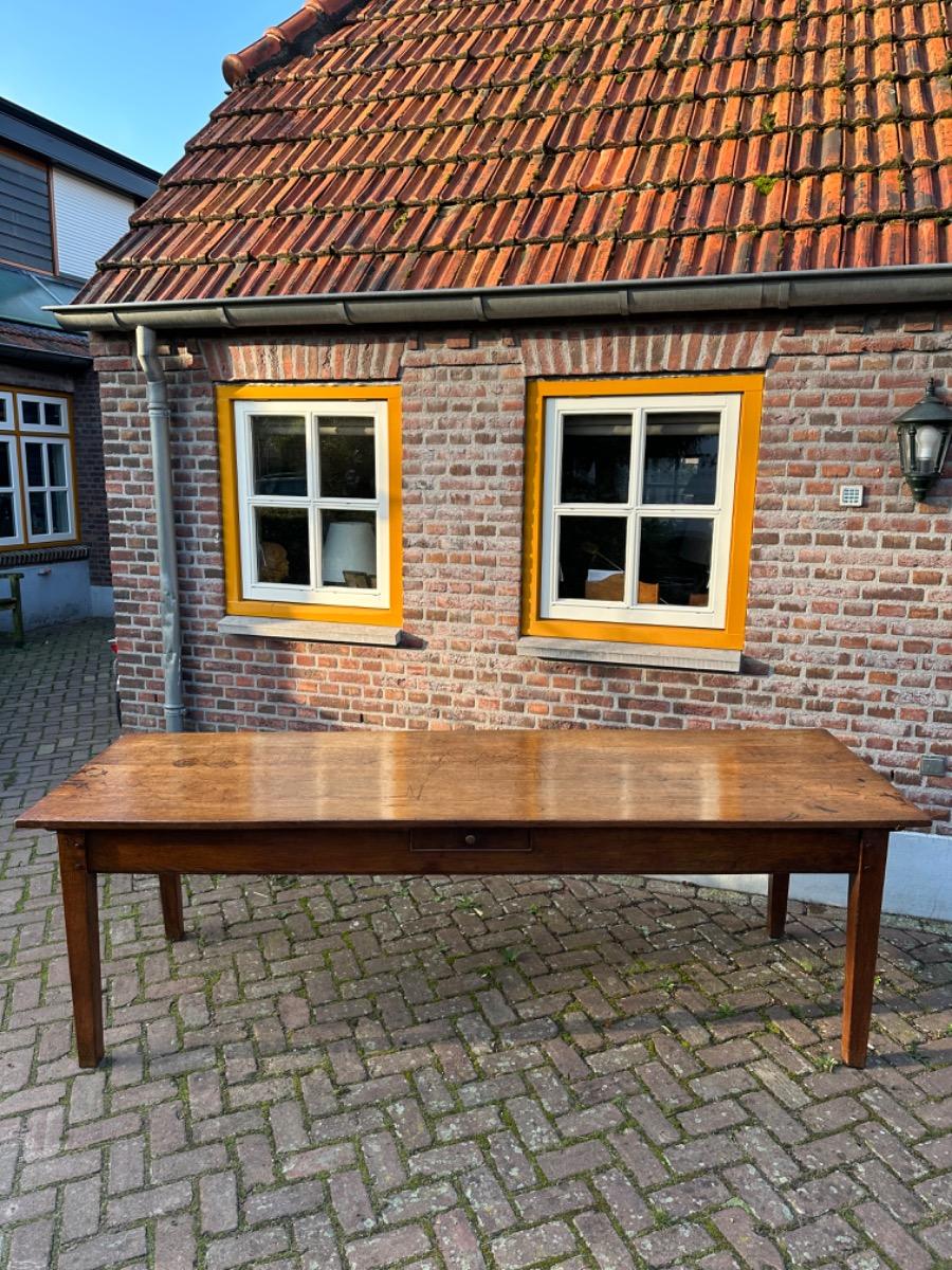 Antieke Franse tafel eikenhout 