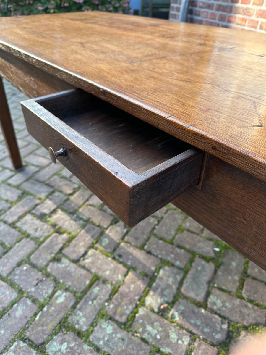 Antieke Franse tafel eikenhout 