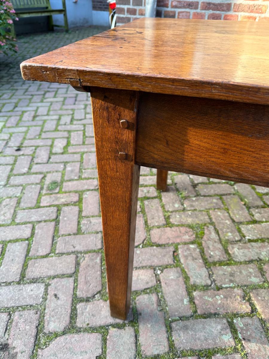 Antieke Franse tafel eikenhout 