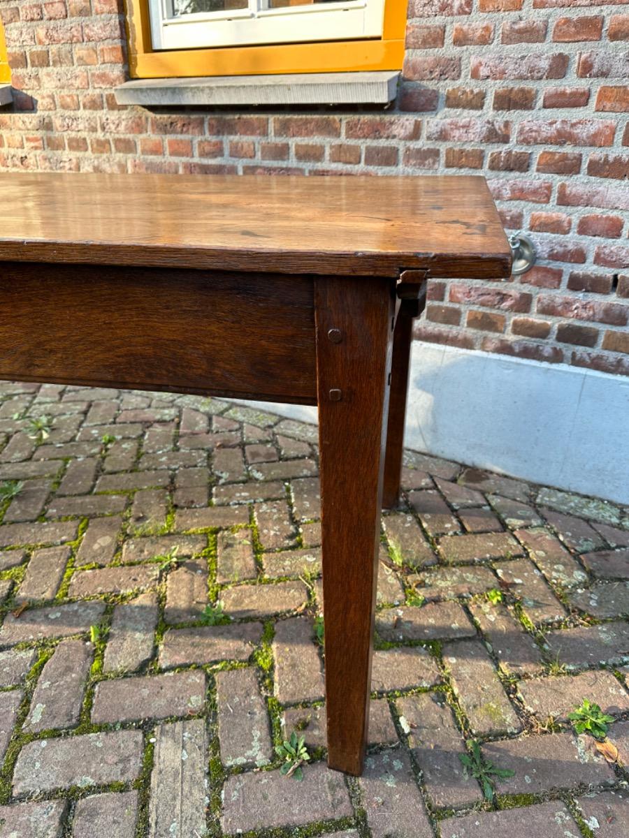 Antieke Franse tafel eikenhout 