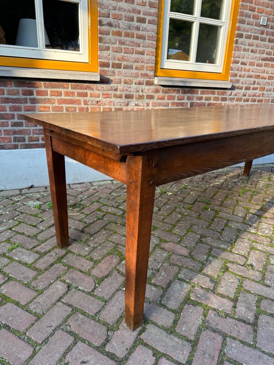 Antieke Franse tafel eikenhout 