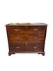 Chest of drawers ca 1780 in mahogany 