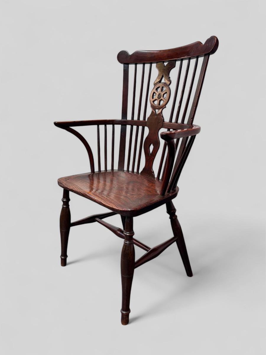Engelse Windsor chair ca 1780 taxushout 