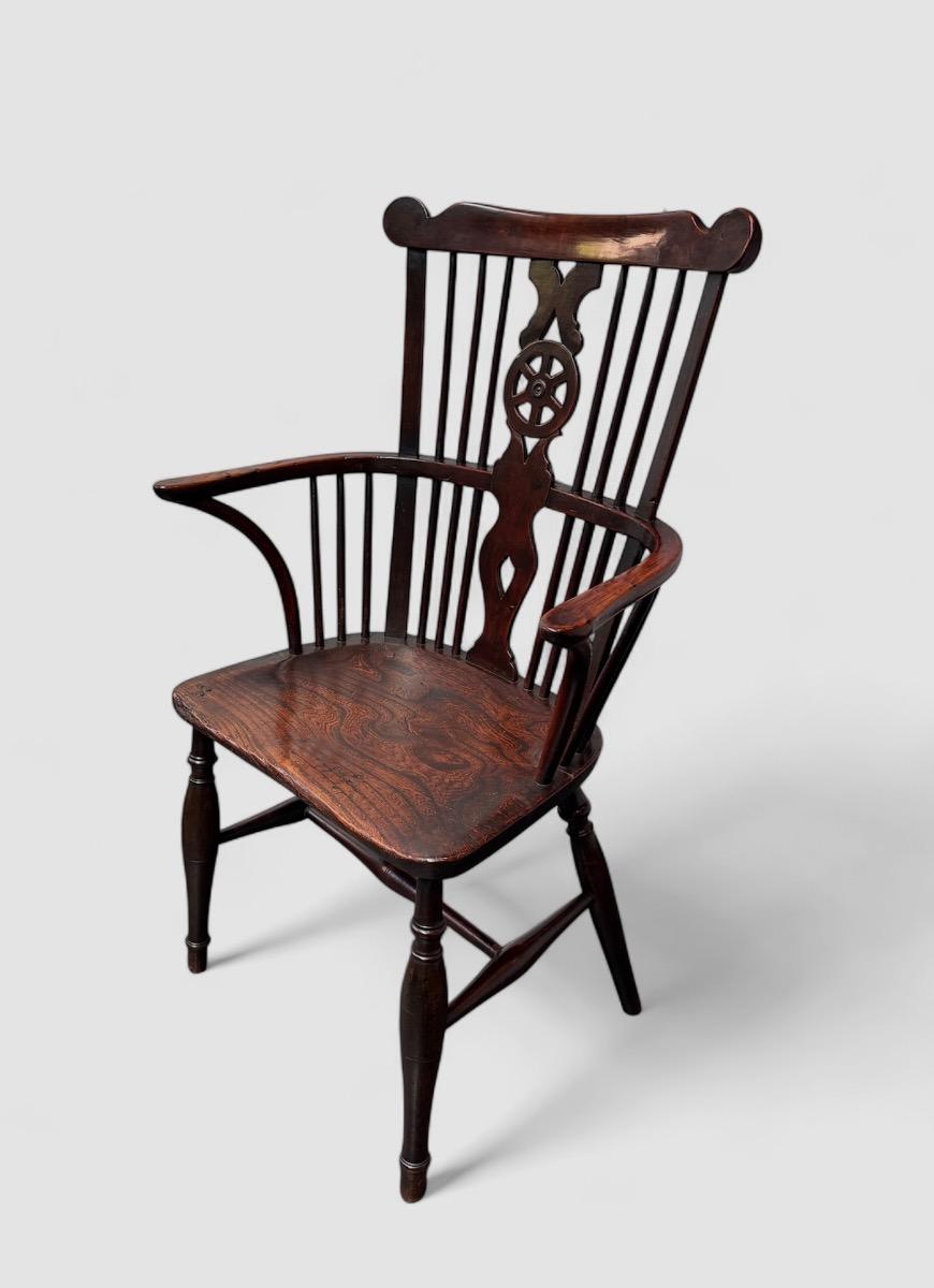 Engelse Windsor chair ca 1780 taxushout 