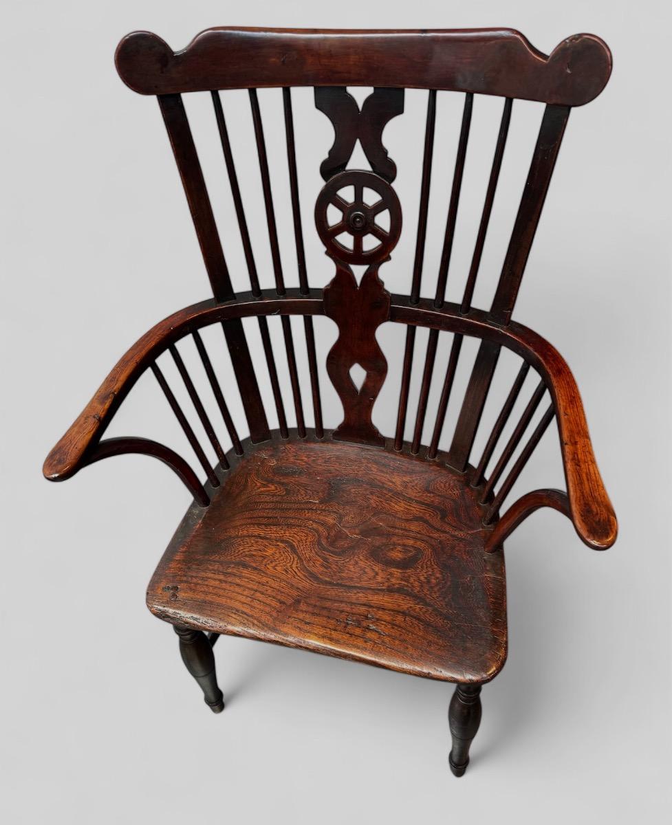 Engelse Windsor chair ca 1780 taxushout 