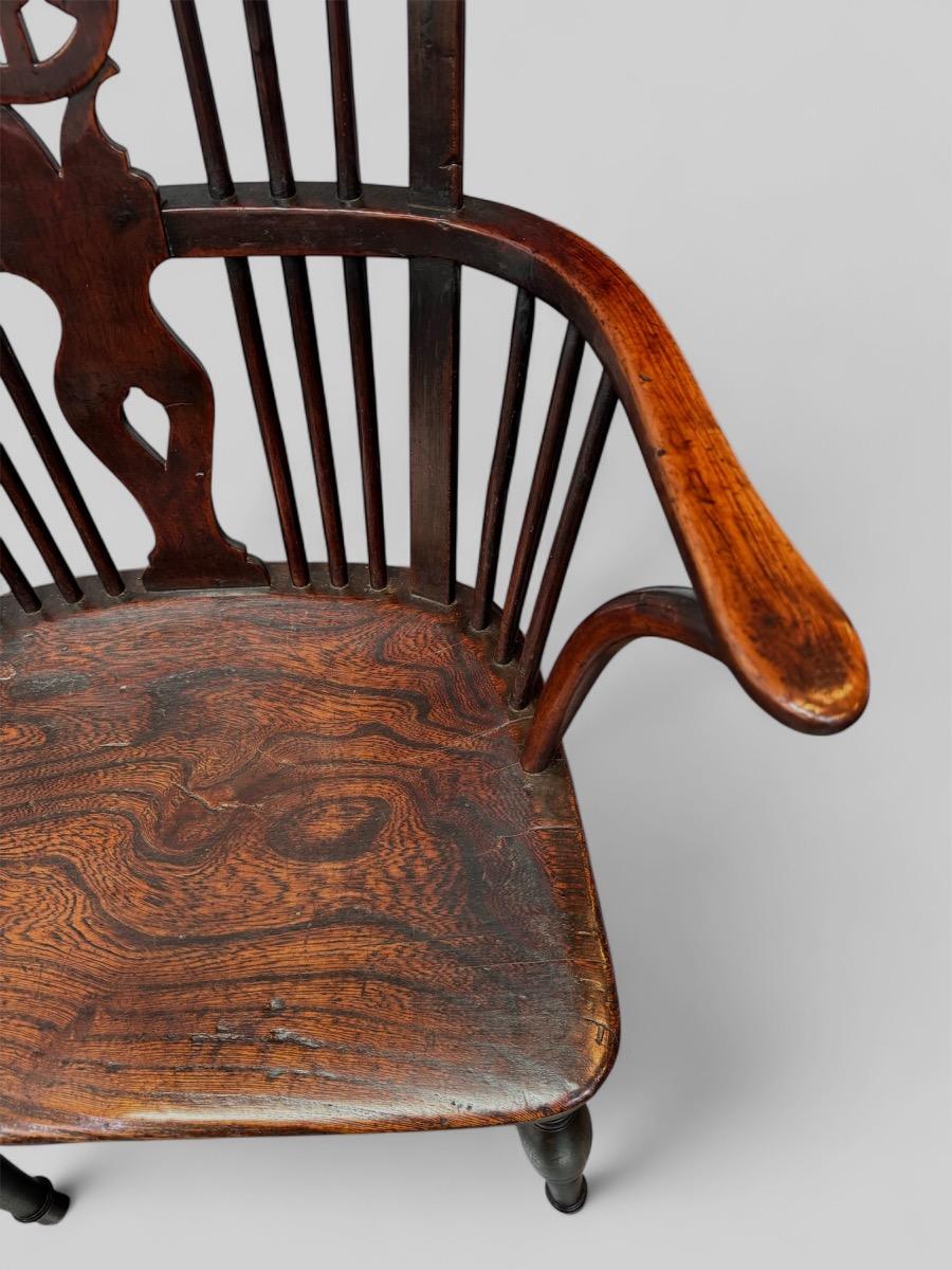 Engelse Windsor chair ca 1780 taxushout 