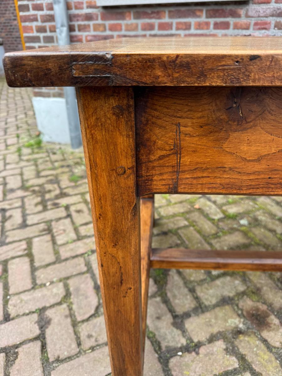 French farmhouse table in oak