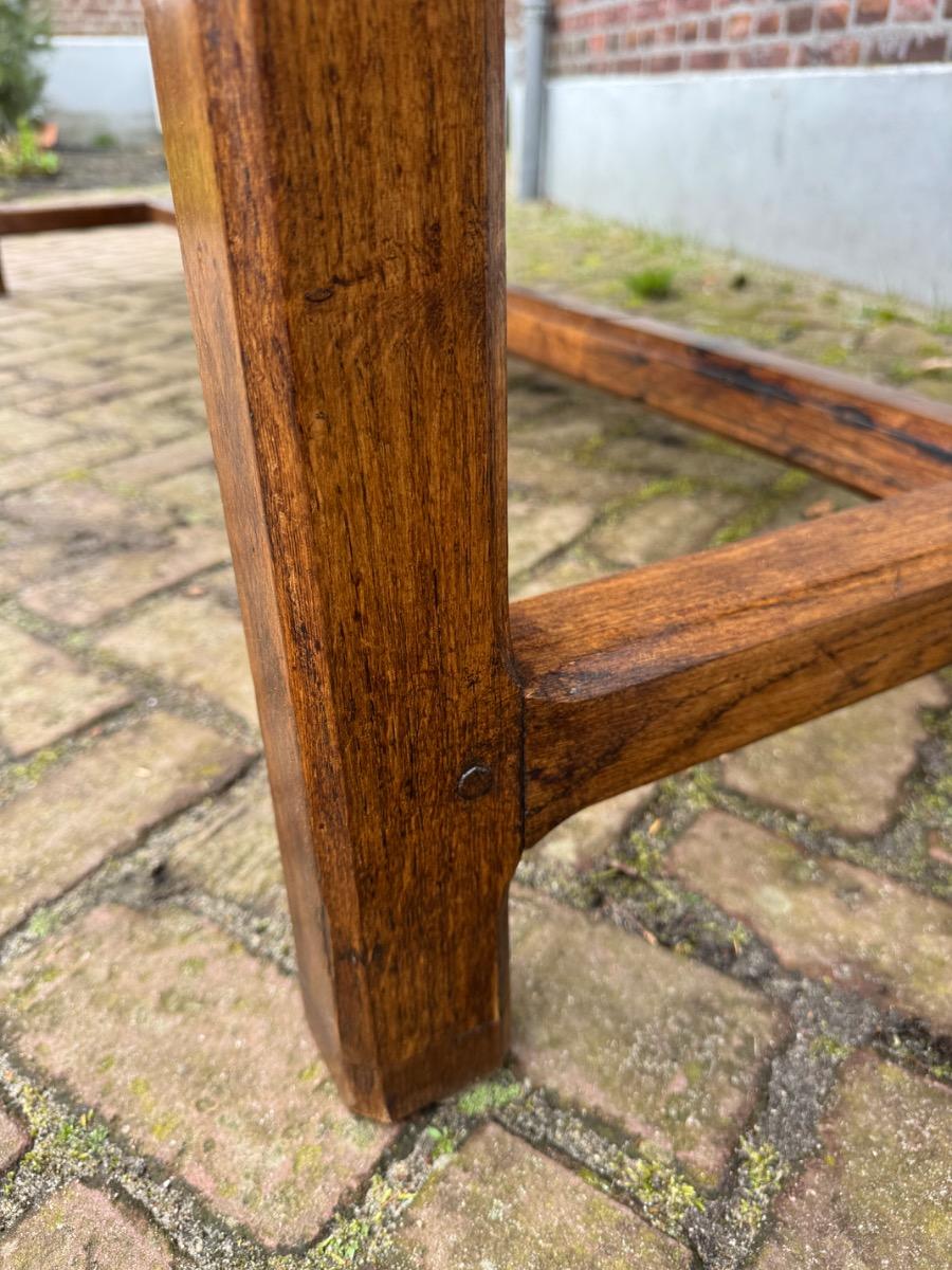 French farmhouse table in oak