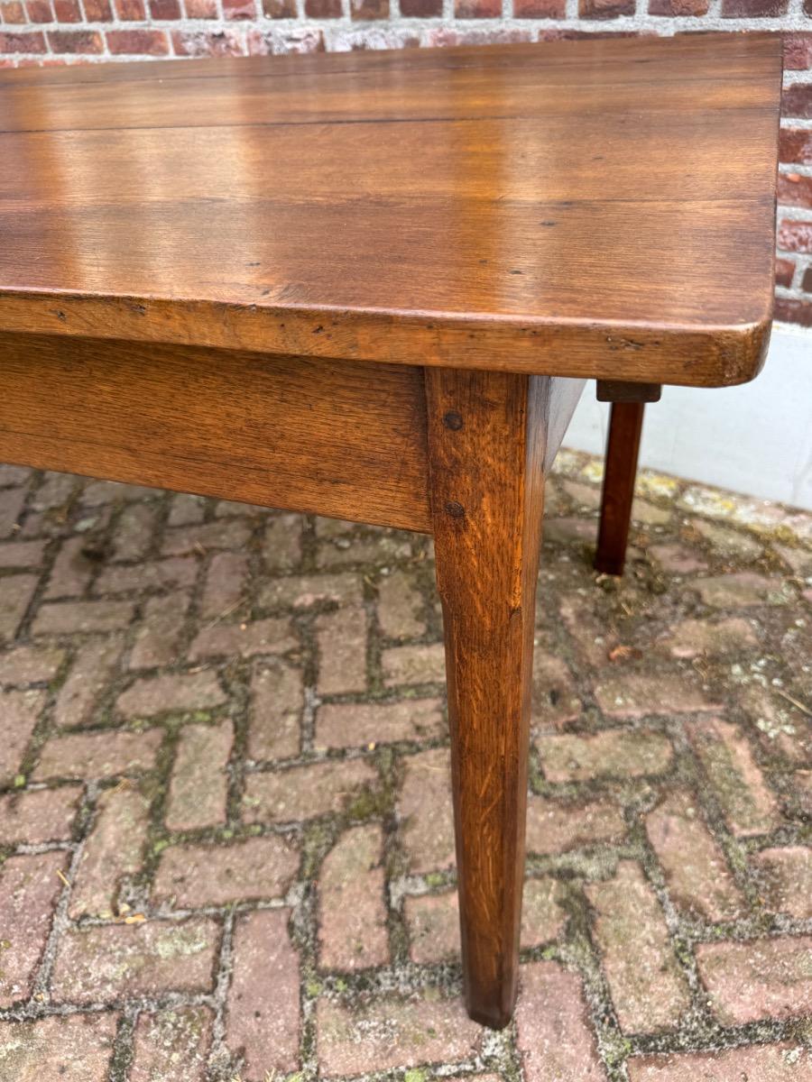 French farmhouse table in oak ca 1800