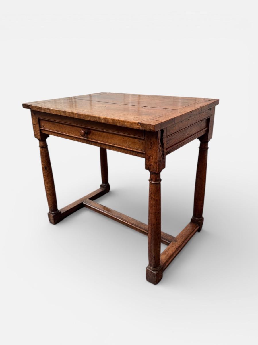 French walnut center table ca 1720