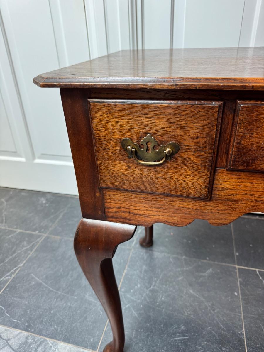 Georgian oak lowboy ca 1760