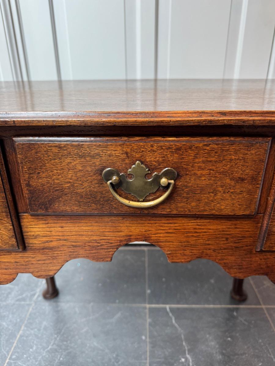 Georgian oak lowboy ca 1760
