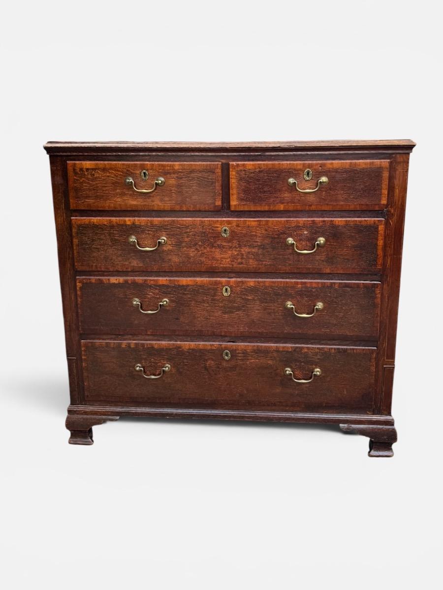 Georgian chest of drawers ca 1760