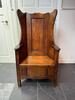 Lambing chair in pine