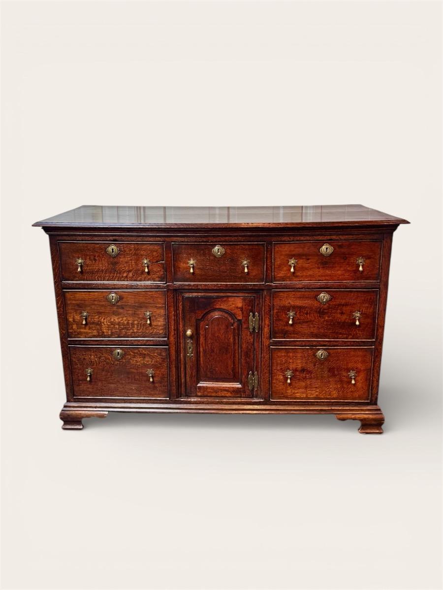 Oak Georgian dresser ca 1760 