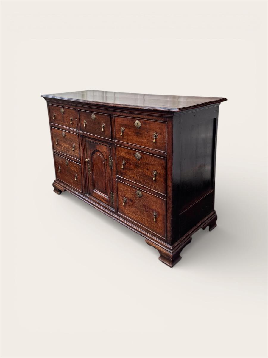 Oak Georgian dresser ca 1760 