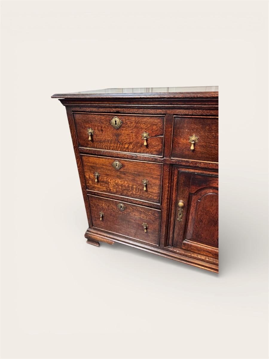 Oak Georgian dresser ca 1760 