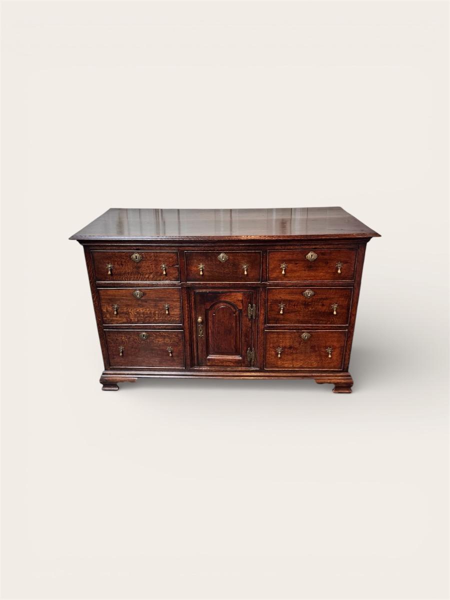 Oak Georgian dresser ca 1760 