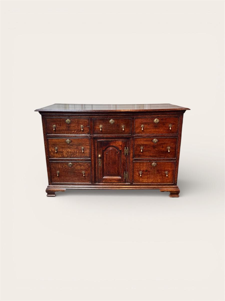 Oak Georgian dresser ca 1760 