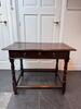 Side table ca 1680 in oak