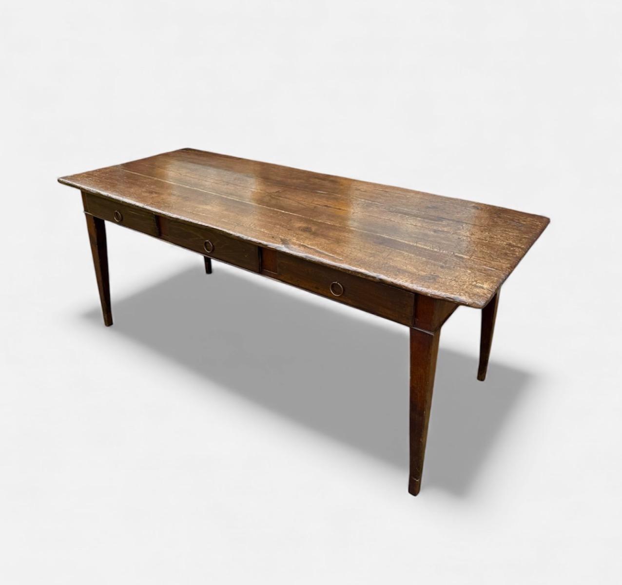 Spanish farmhouse table ca 1740 