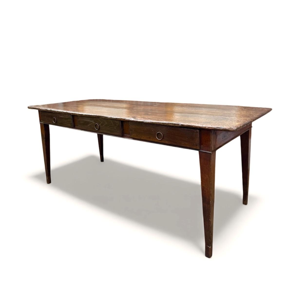 Spanish farmhouse table ca 1740 