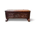 Spanish walnut coffer ca 1600