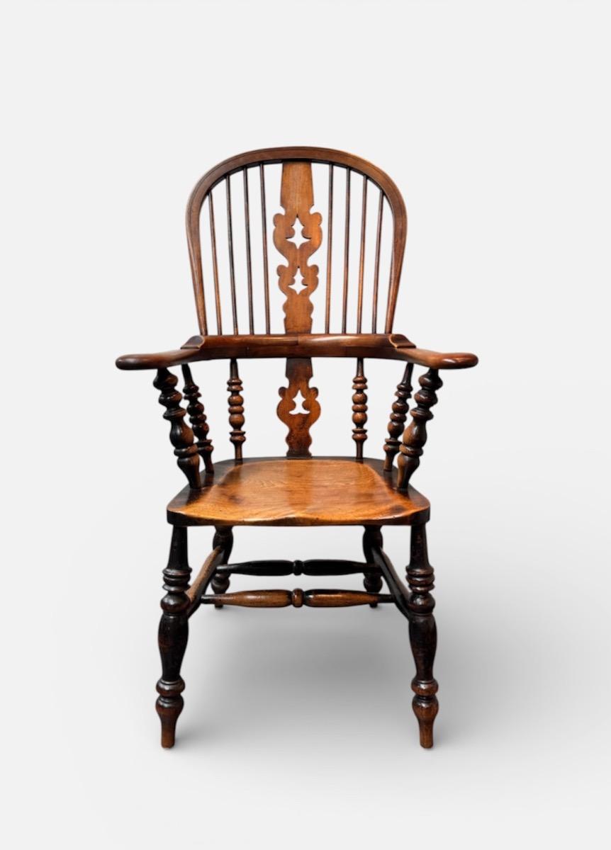 Victorian Windsor armchair ca 1840