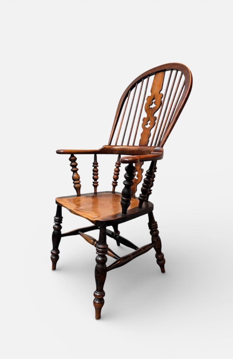 Victorian Windsor armchair ca 1840