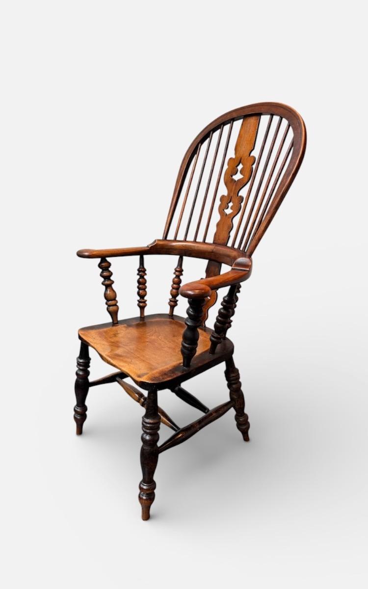 Victorian Windsor armchair ca 1840