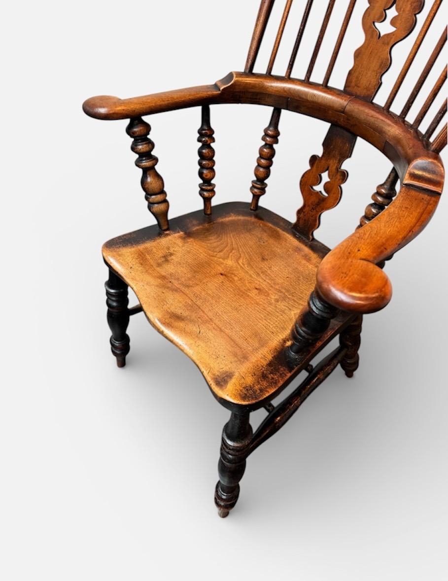 Victorian Windsor armchair ca 1840