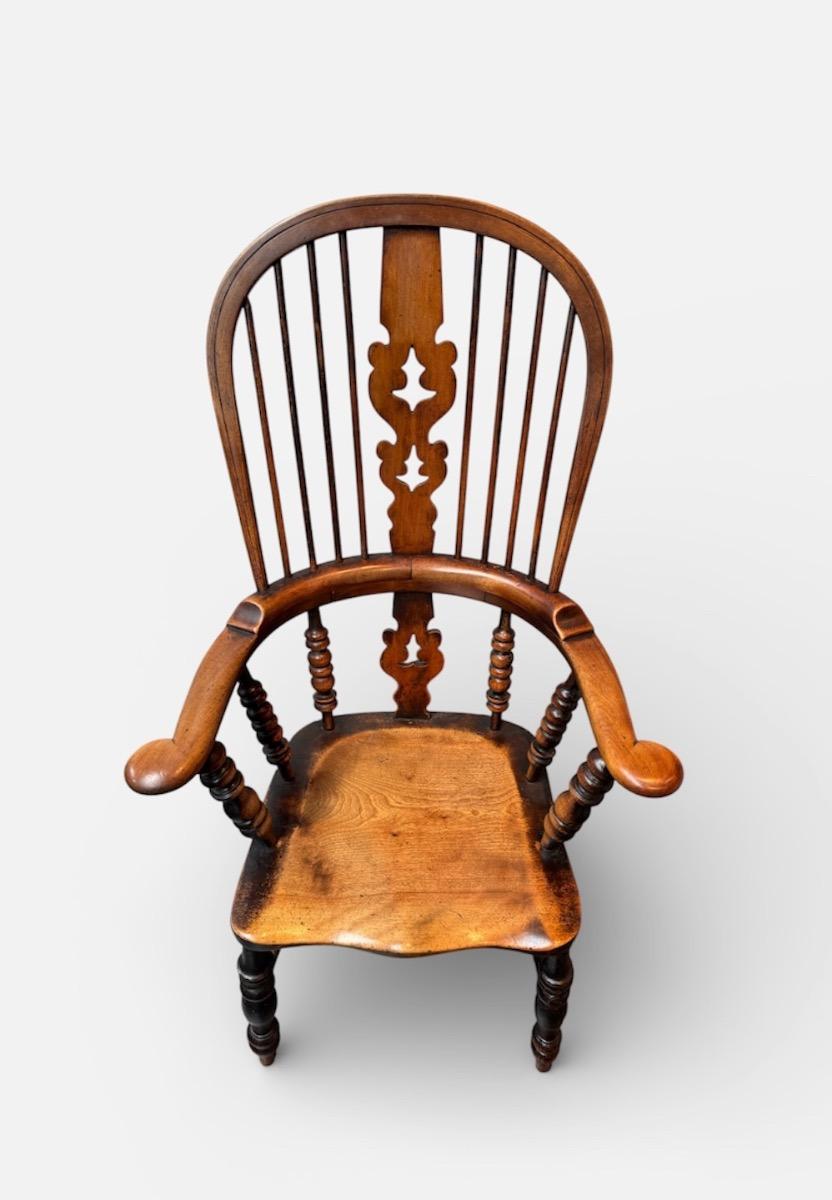 Victorian Windsor armchair ca 1840