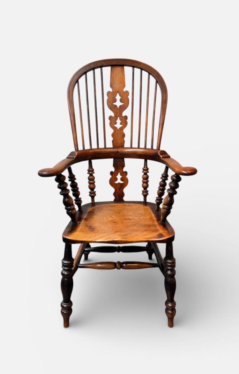 Victorian Windsor armchair ca 1840