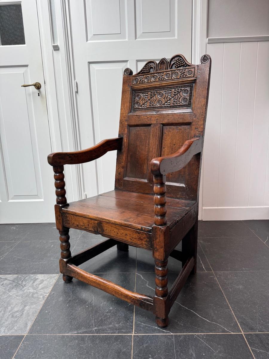 Wainscot chair ca 1680
