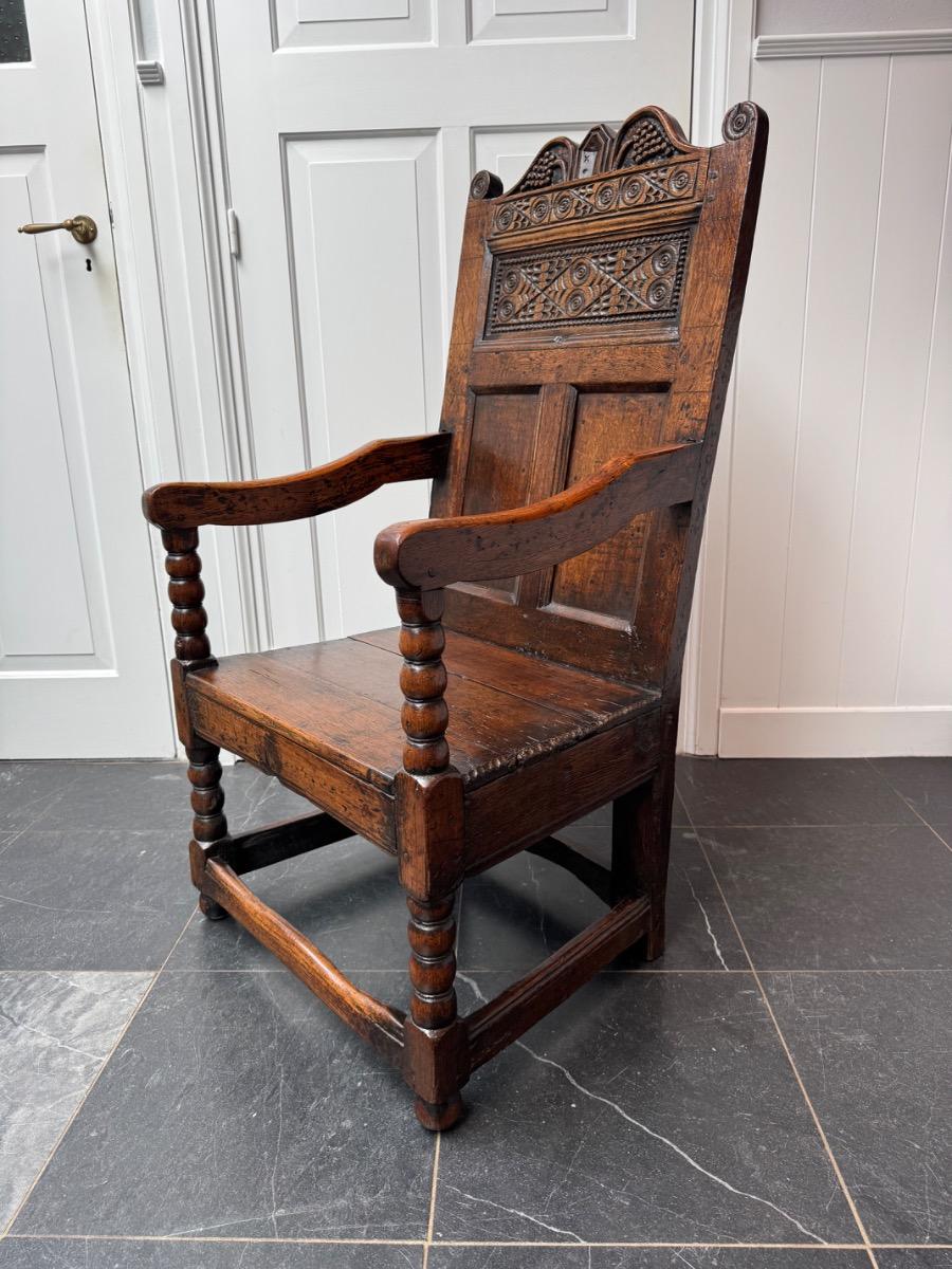 Wainscot chair ca 1680